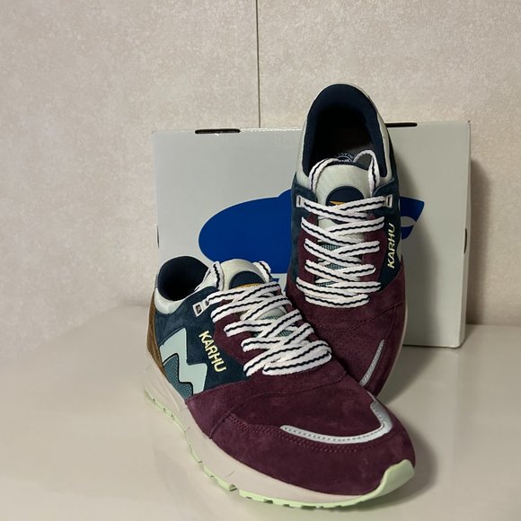 Karhu Shoes Karhu Aria 95 Sz 95 Crushed Violets Suede Running Shoes